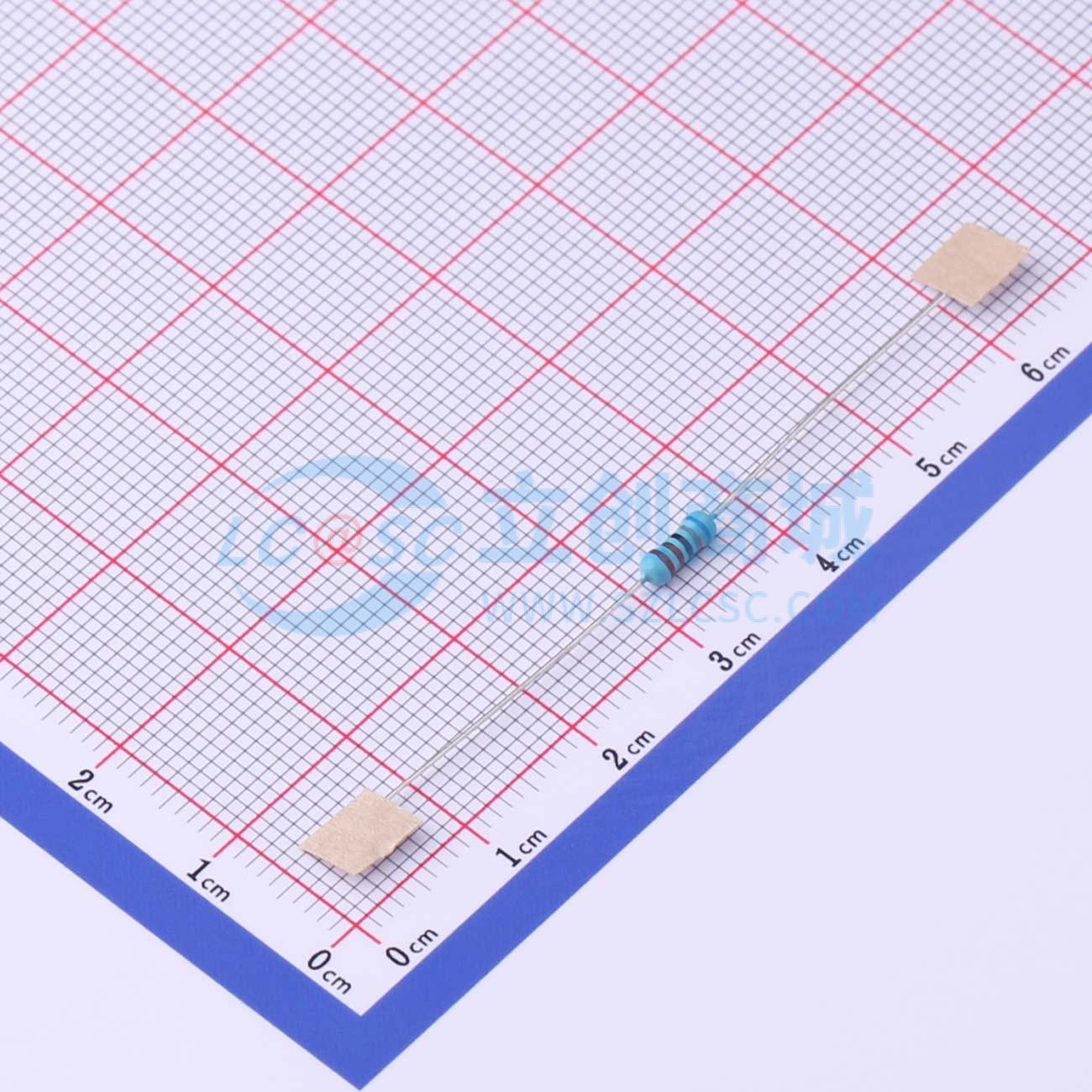 MF1/4W-6.8KΩ±1%T52实物图