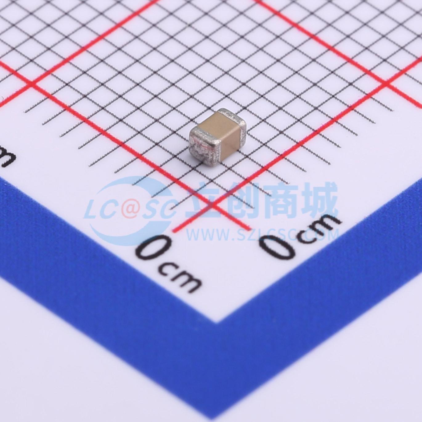 点击查看大图 AC0805KKX7R6BB105实物图
