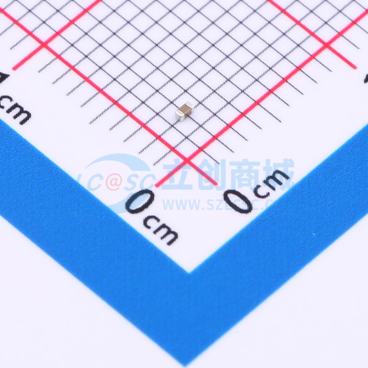 GCM155L81C333KA37D实物图