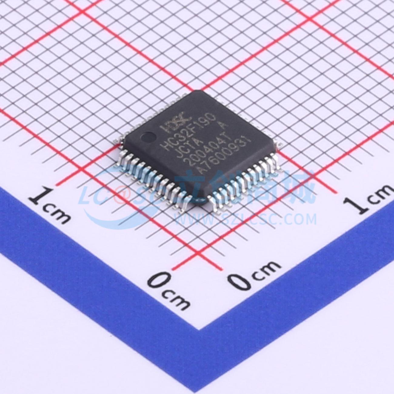 点击查看大图 HC32F190JCTA-LQ48实物图