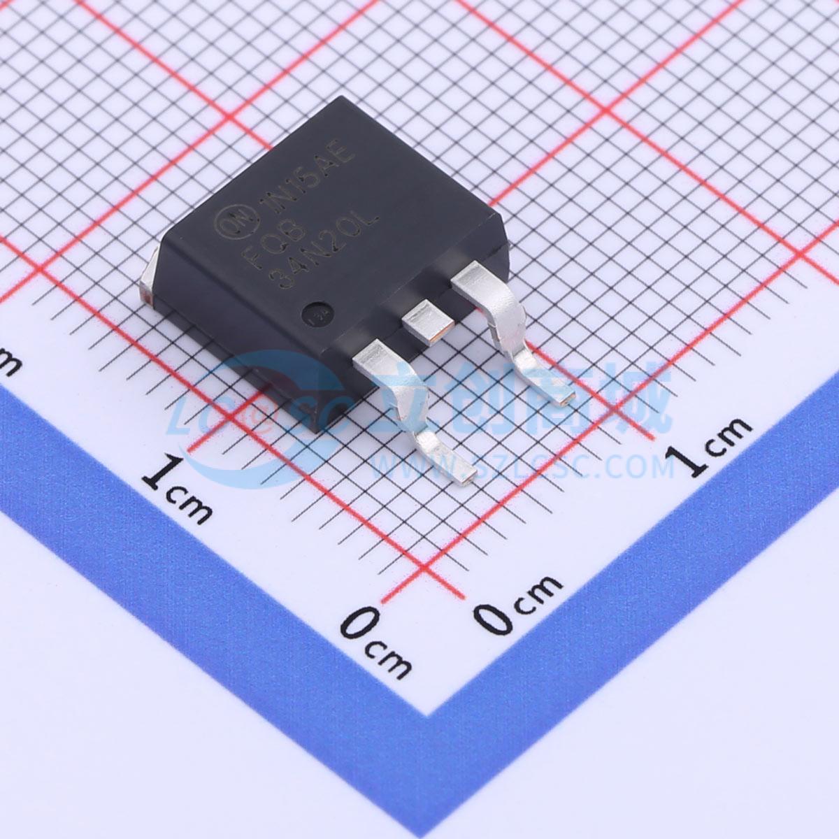点击查看大图 FQB34N20LTM实物图