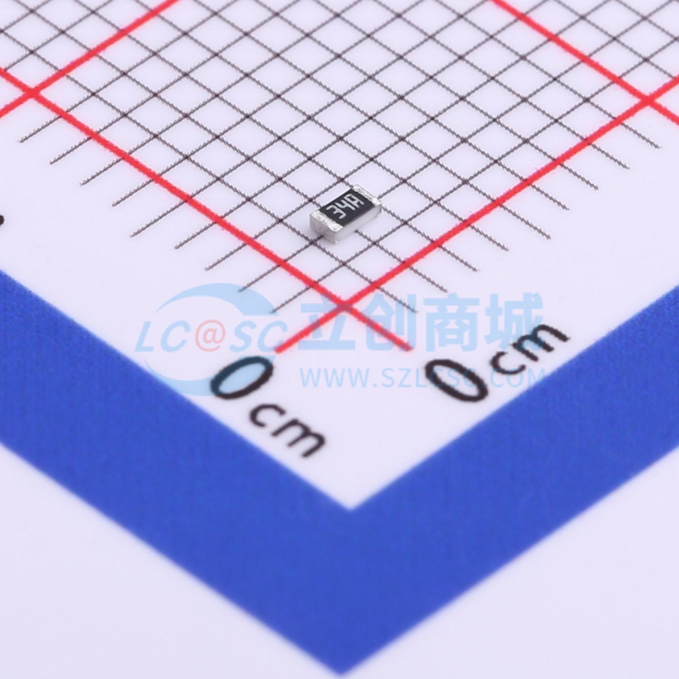 点击查看大图 RT0603BRD07221RL实物图