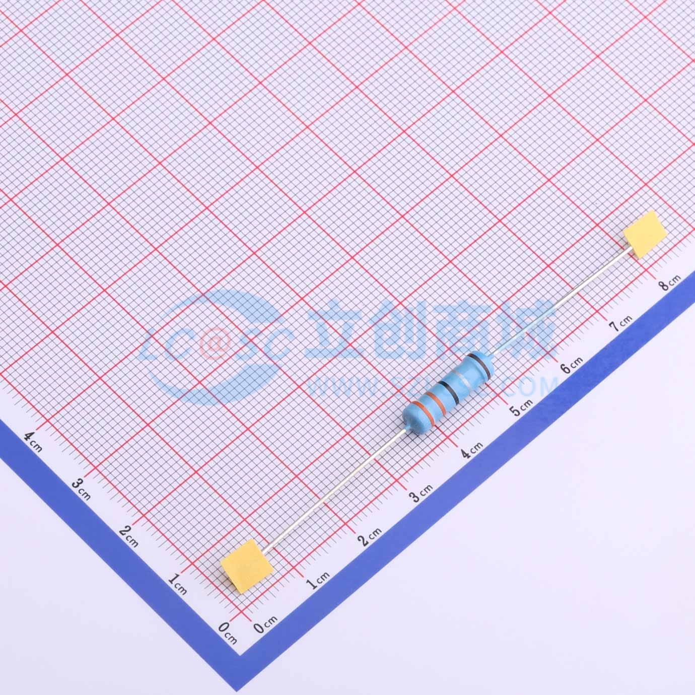 点击查看大图 MF3WS-3.3Ω±1%T实物图