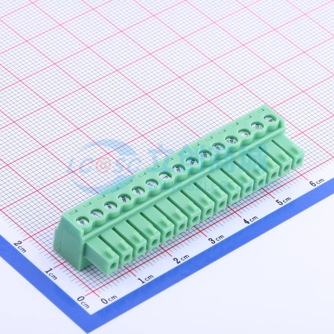 KF2EDGK-3.81-15P实物图