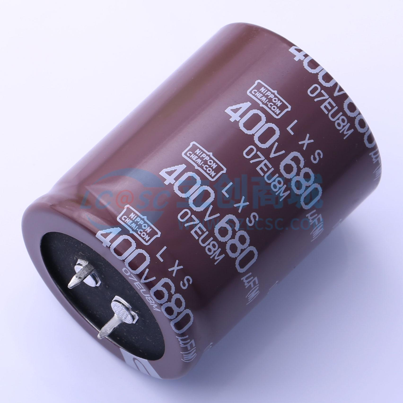 点击查看大图 ELXS401VSN681MA45S实物图