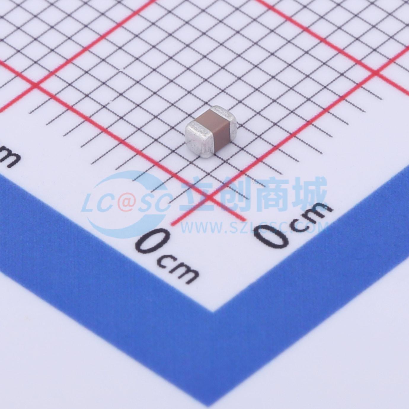点击查看大图 0805B474K101CT实物图
