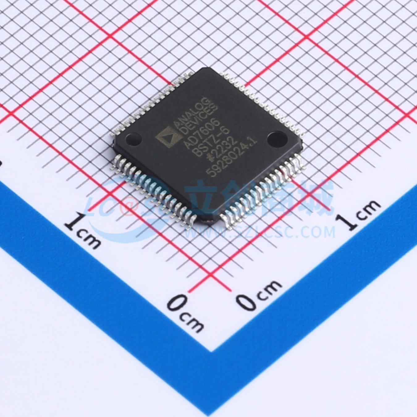 点击查看大图 AD7606BSTZ-6RL实物图