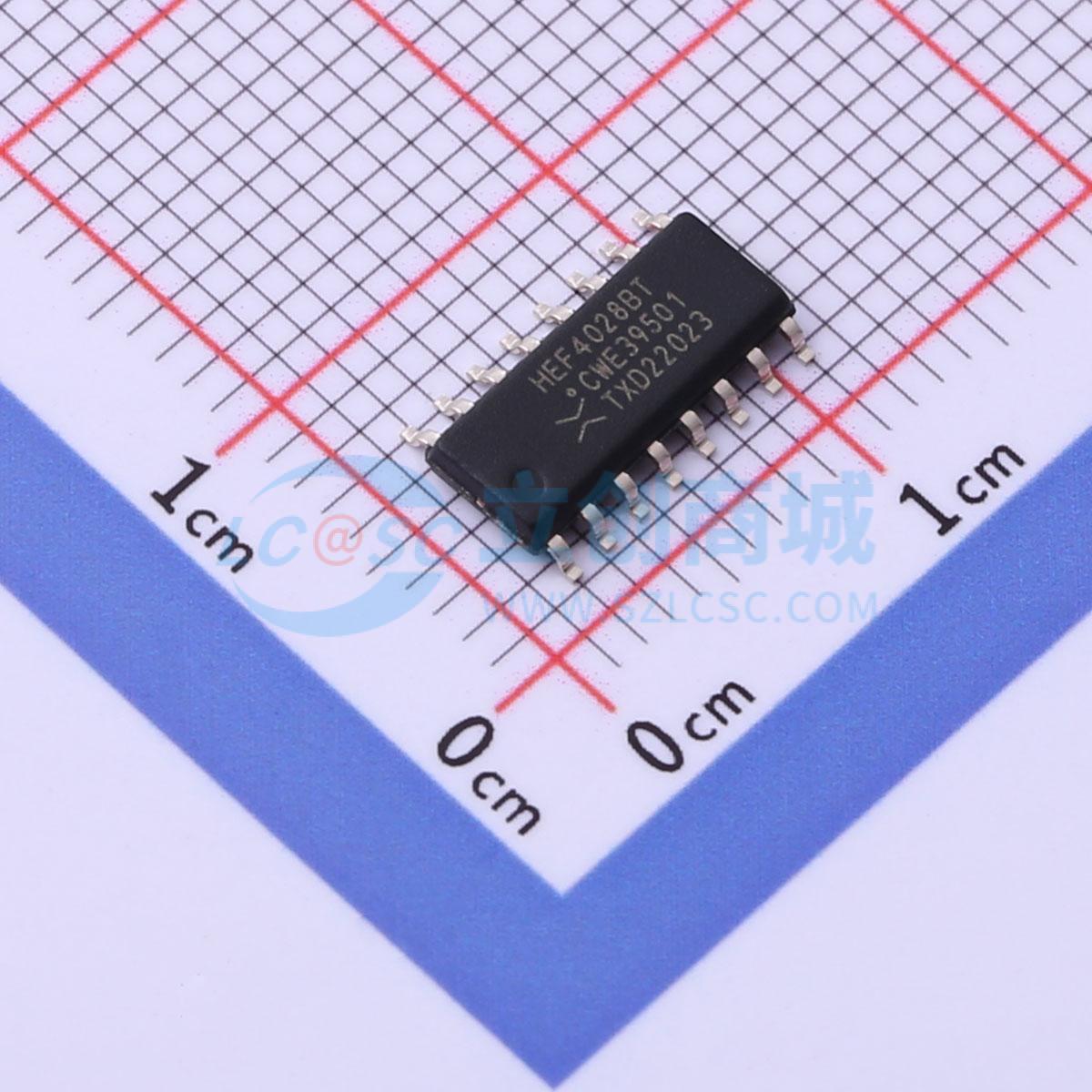 点击查看大图 HEF4028BT,653实物图