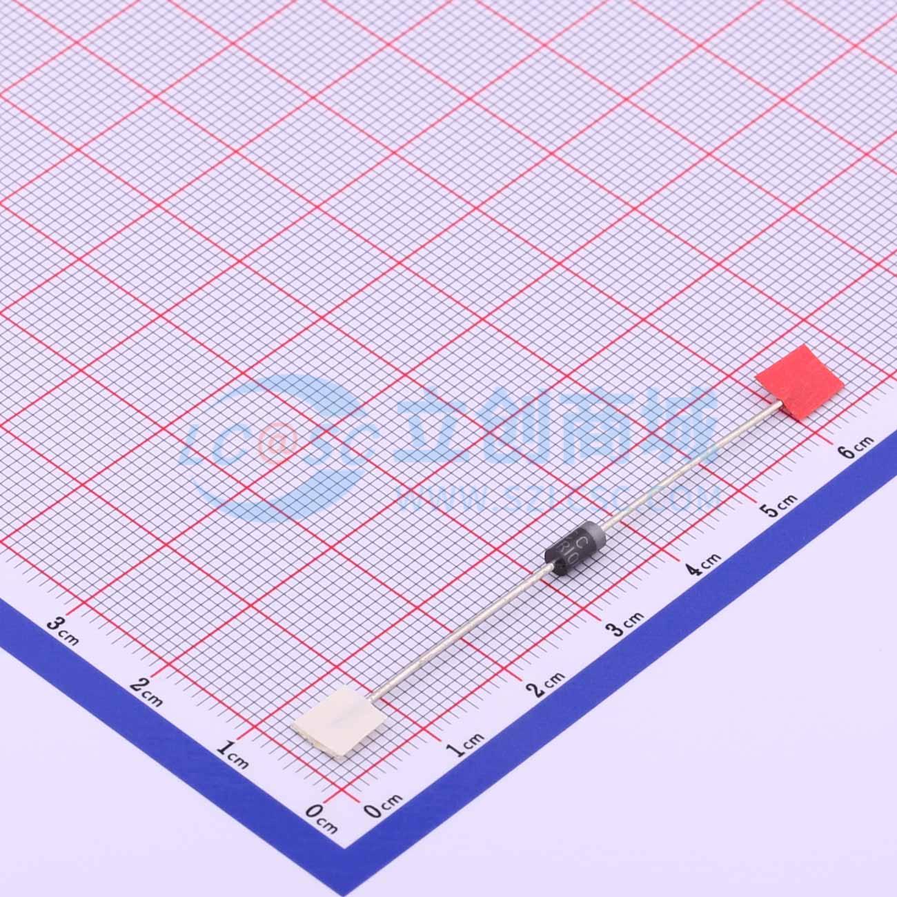 点击查看大图 HER104G-TP实物图