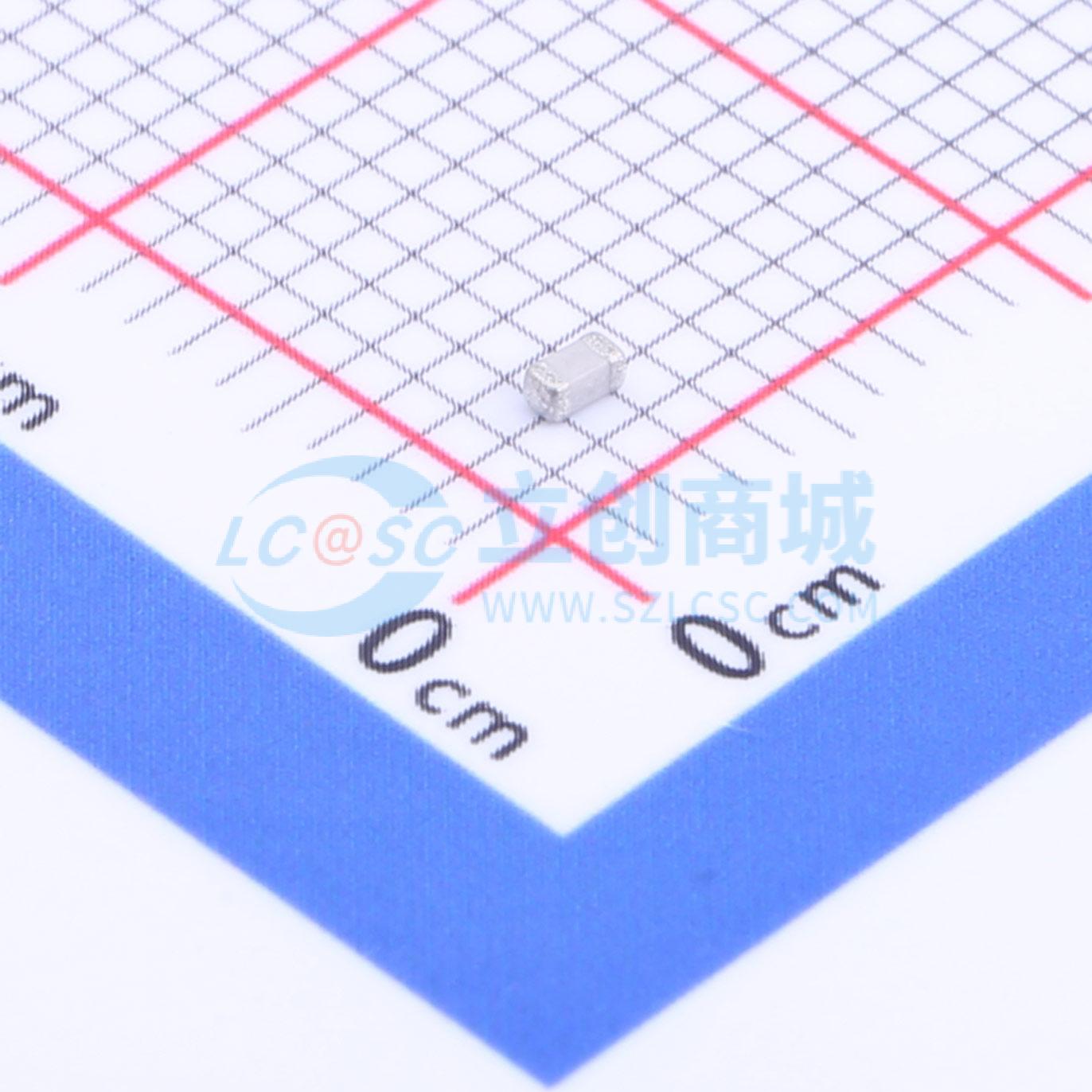 点击查看大图 CC0603CRNPO9BN1R1实物图