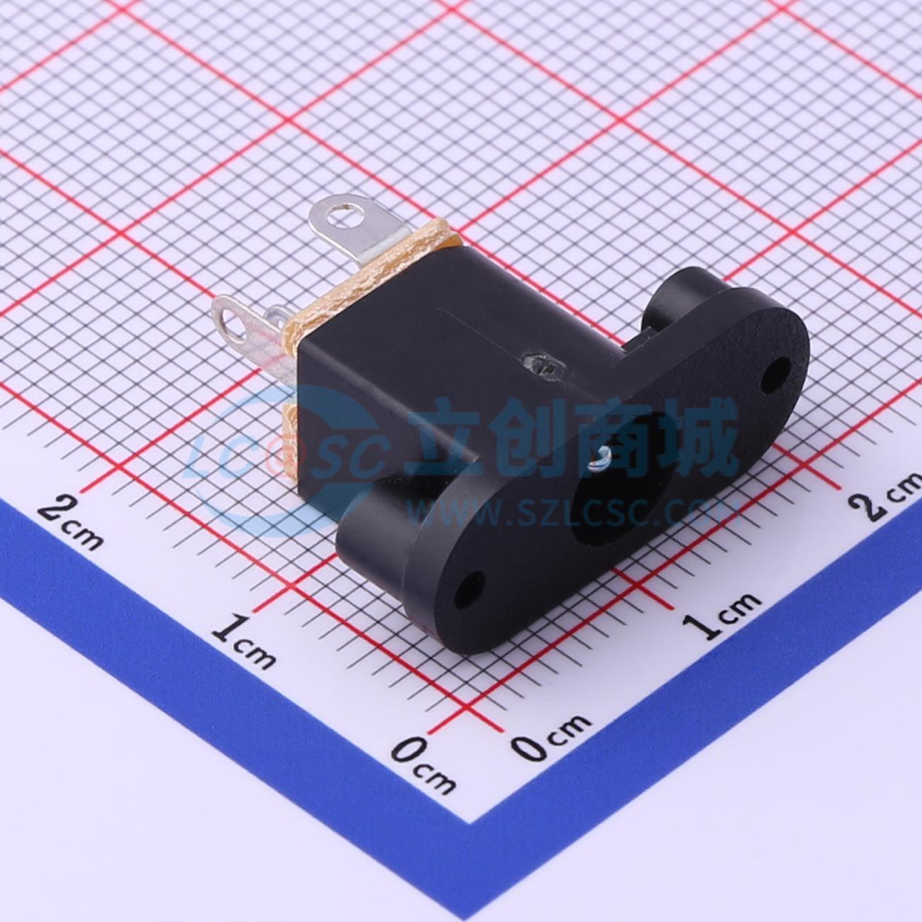 点击查看大图 DC-018-2.5A-2.0实物图