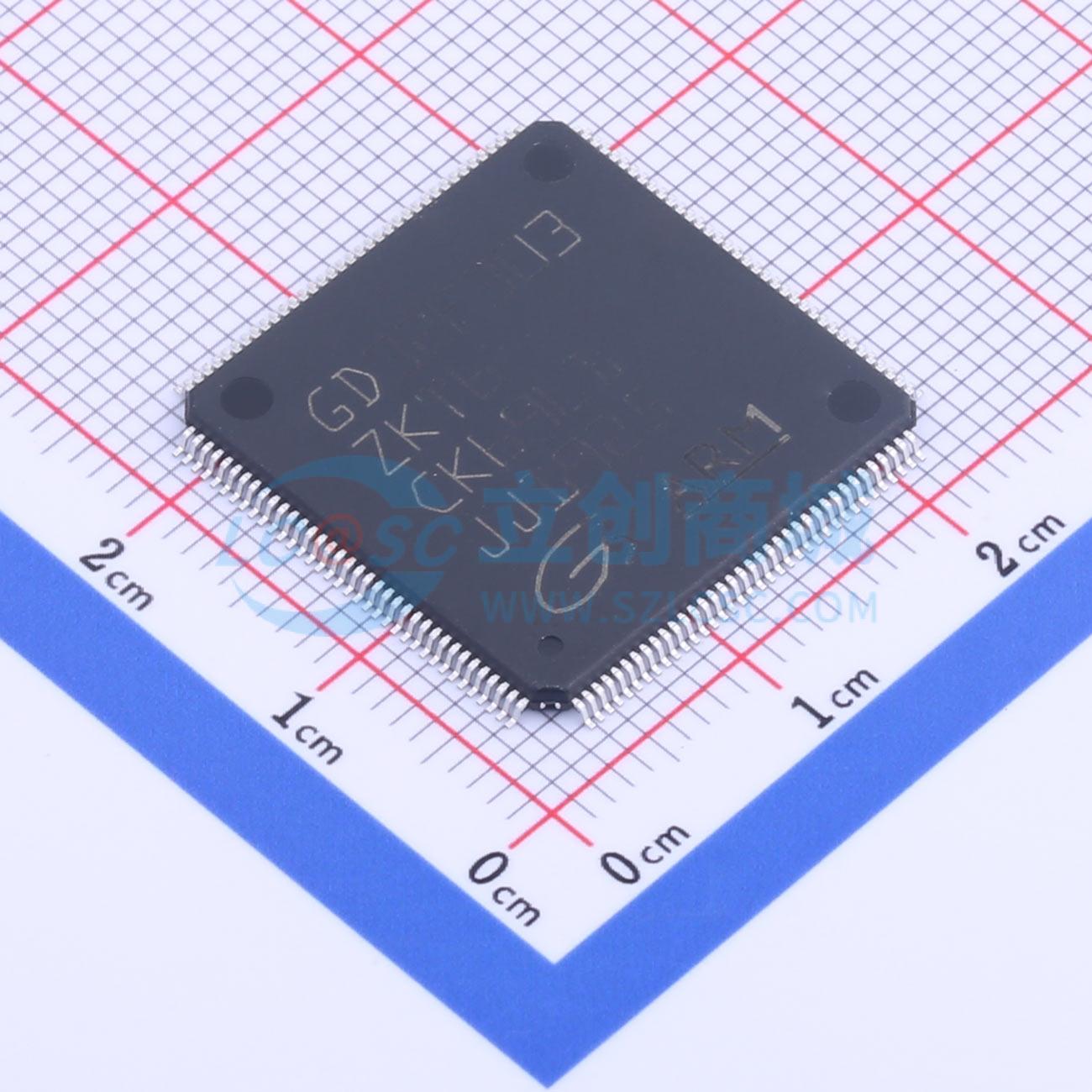 点击查看大图 GD32F303ZKT6实物图