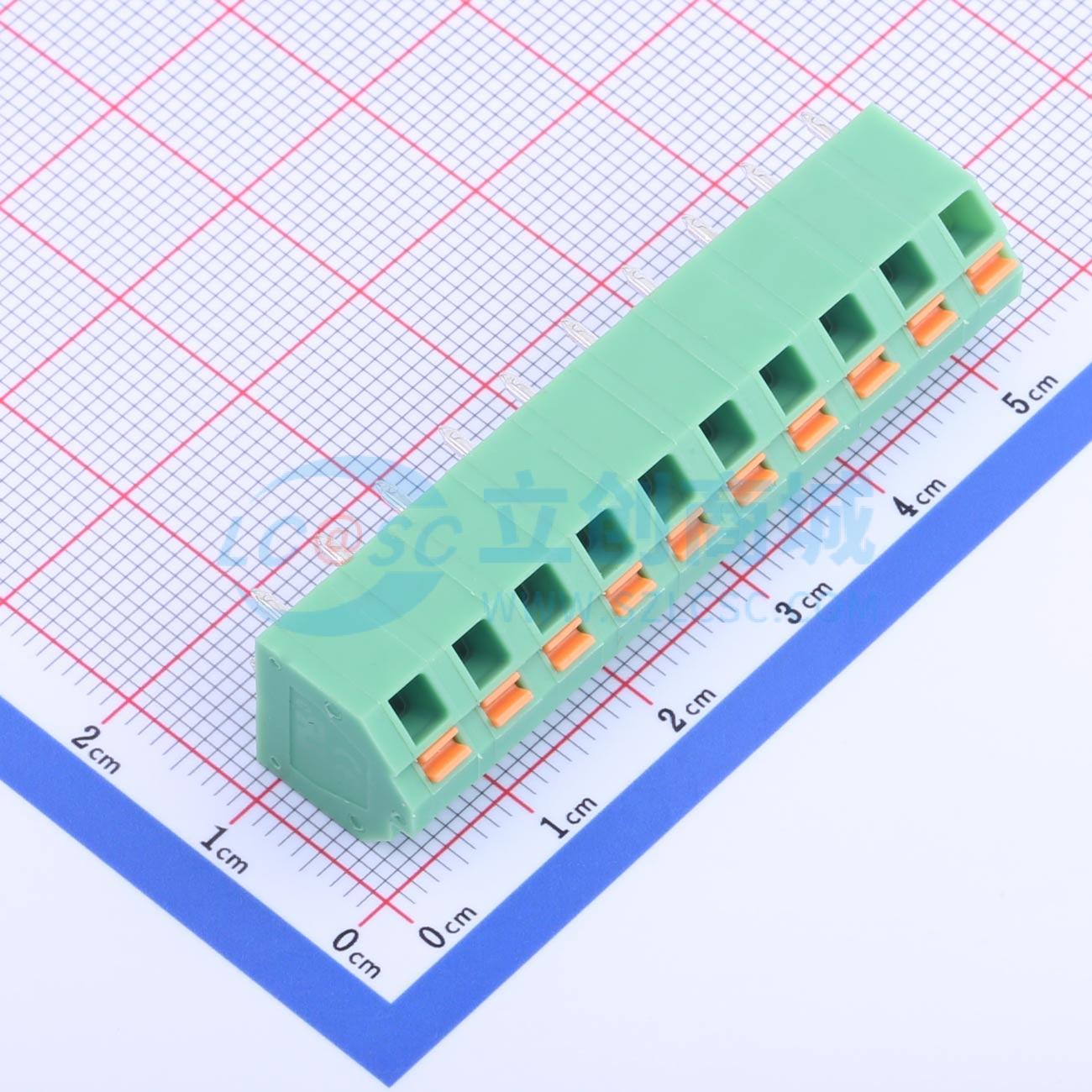 点击查看大图 KF250NH-5.08-10P实物图