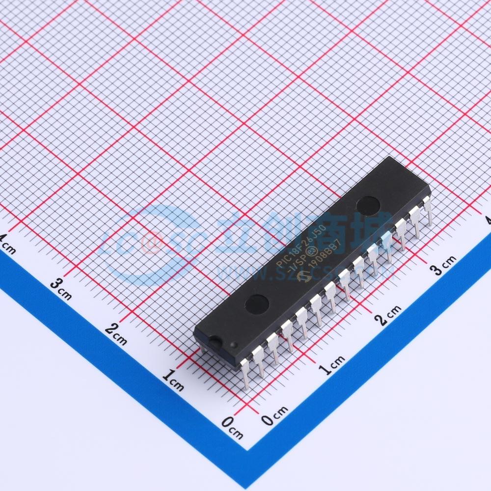 点击查看大图 PIC18F26J50-I/SP实物图