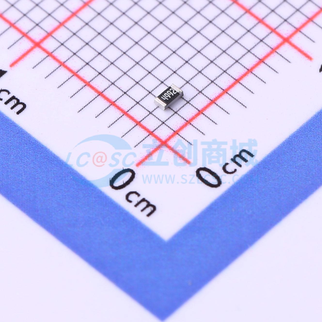 点击查看大图 CRCW060349K9FKEAC实物图