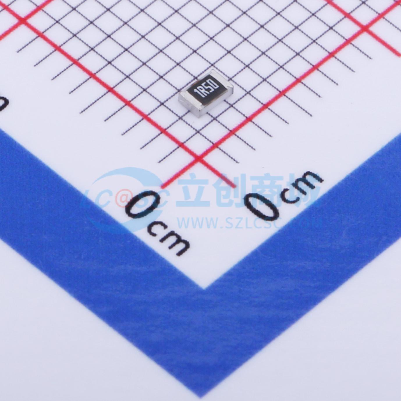 点击查看大图 CR0805F1R50P05Z实物图