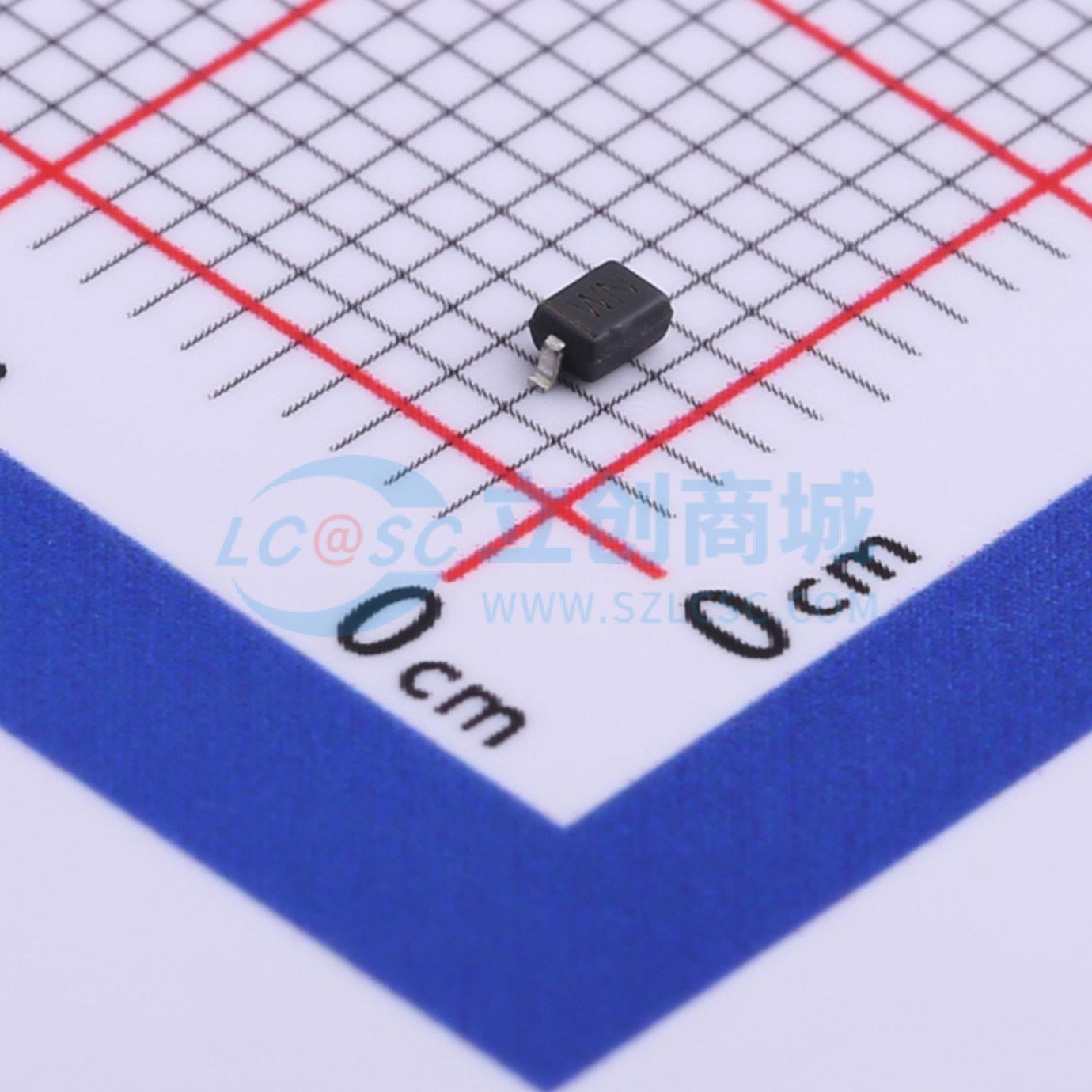 点击查看大图 BZT52C22S实物图