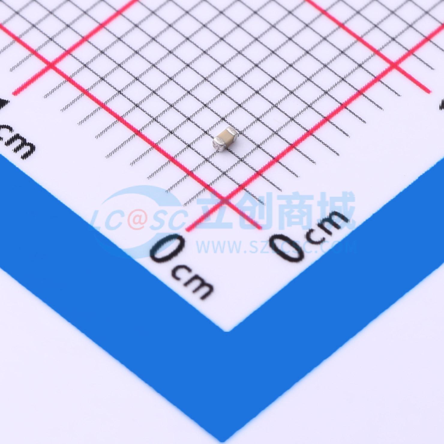 点击查看大图 VJ0402Y472JXBAC实物图