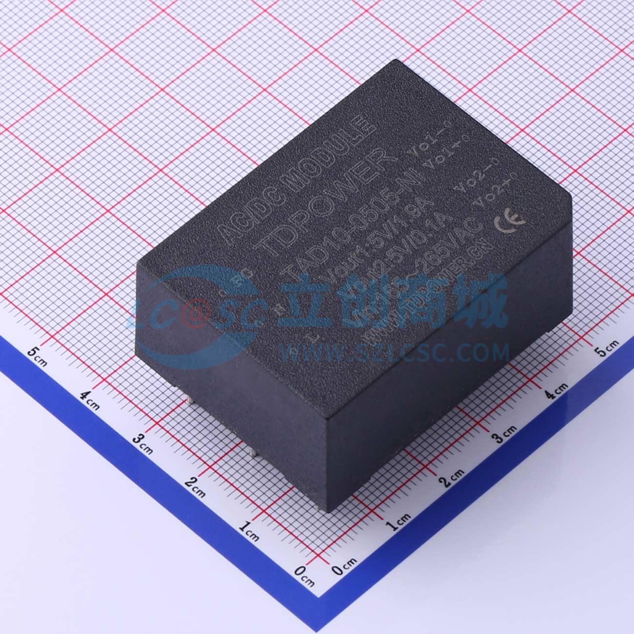 点击查看大图 TAD10-0505-NI实物图