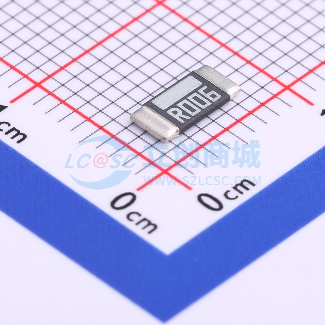 点击查看大图 PA2512FKF7T0R006E实物图