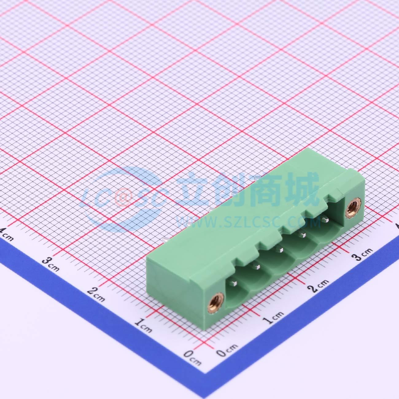 点击查看大图 2EDGVM-5.08-05P-14-100A(H)实物图