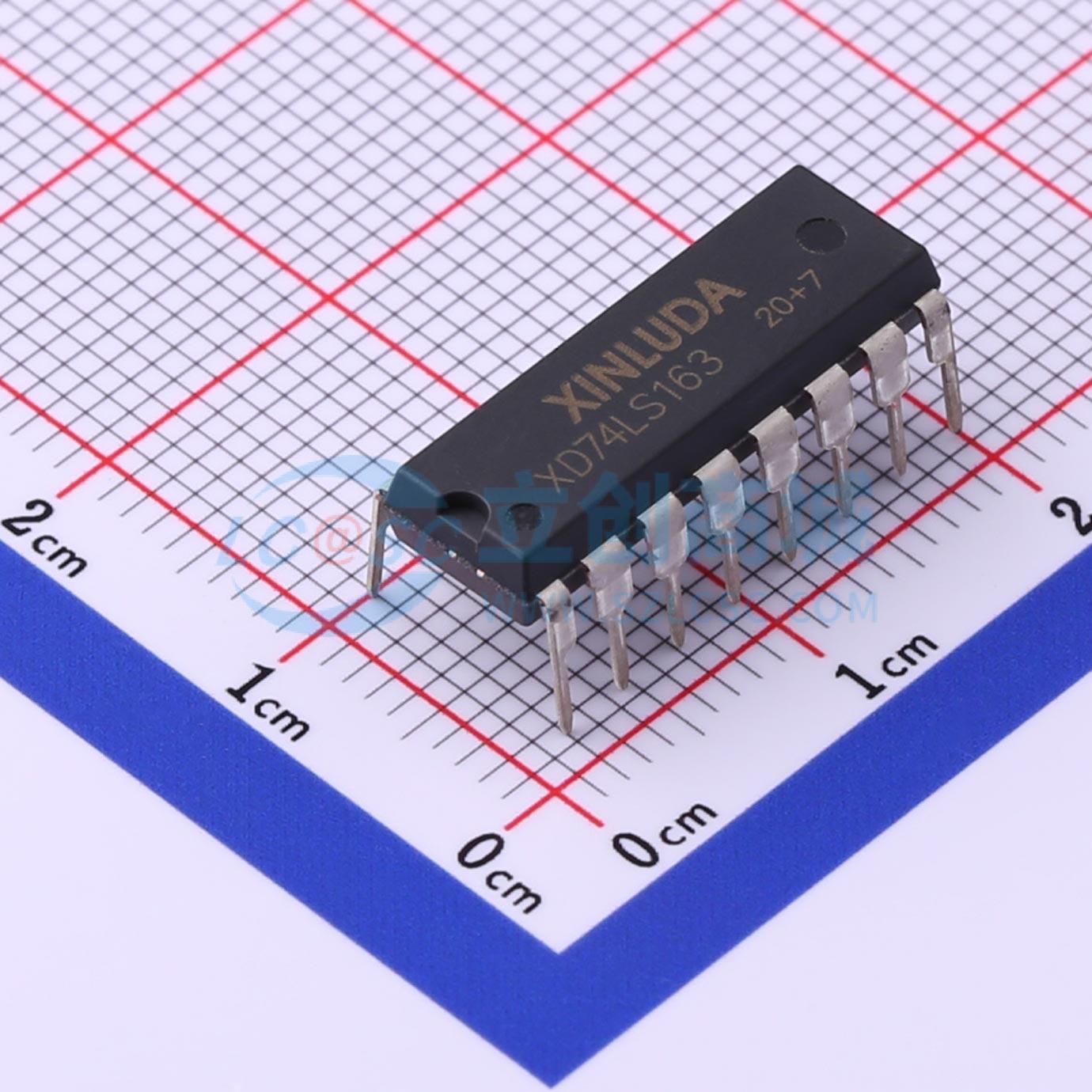 点击查看大图 XD74LS163实物图
