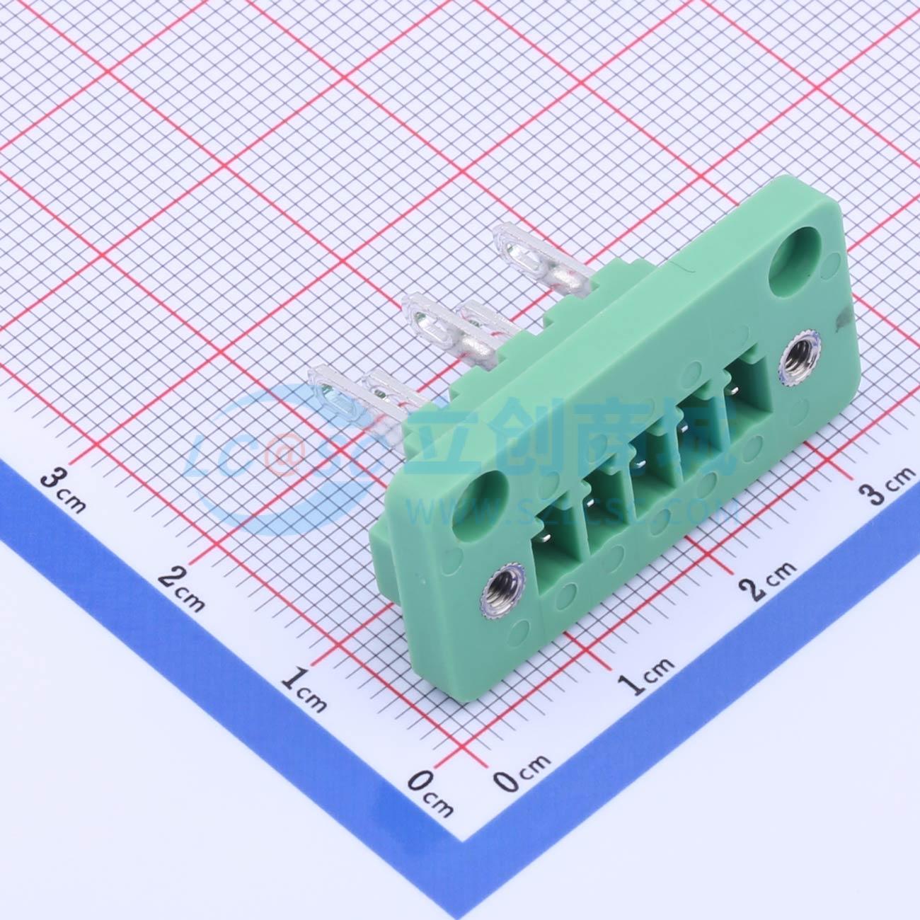 点击查看大图 KF2EDGWB-3.81-5P实物图