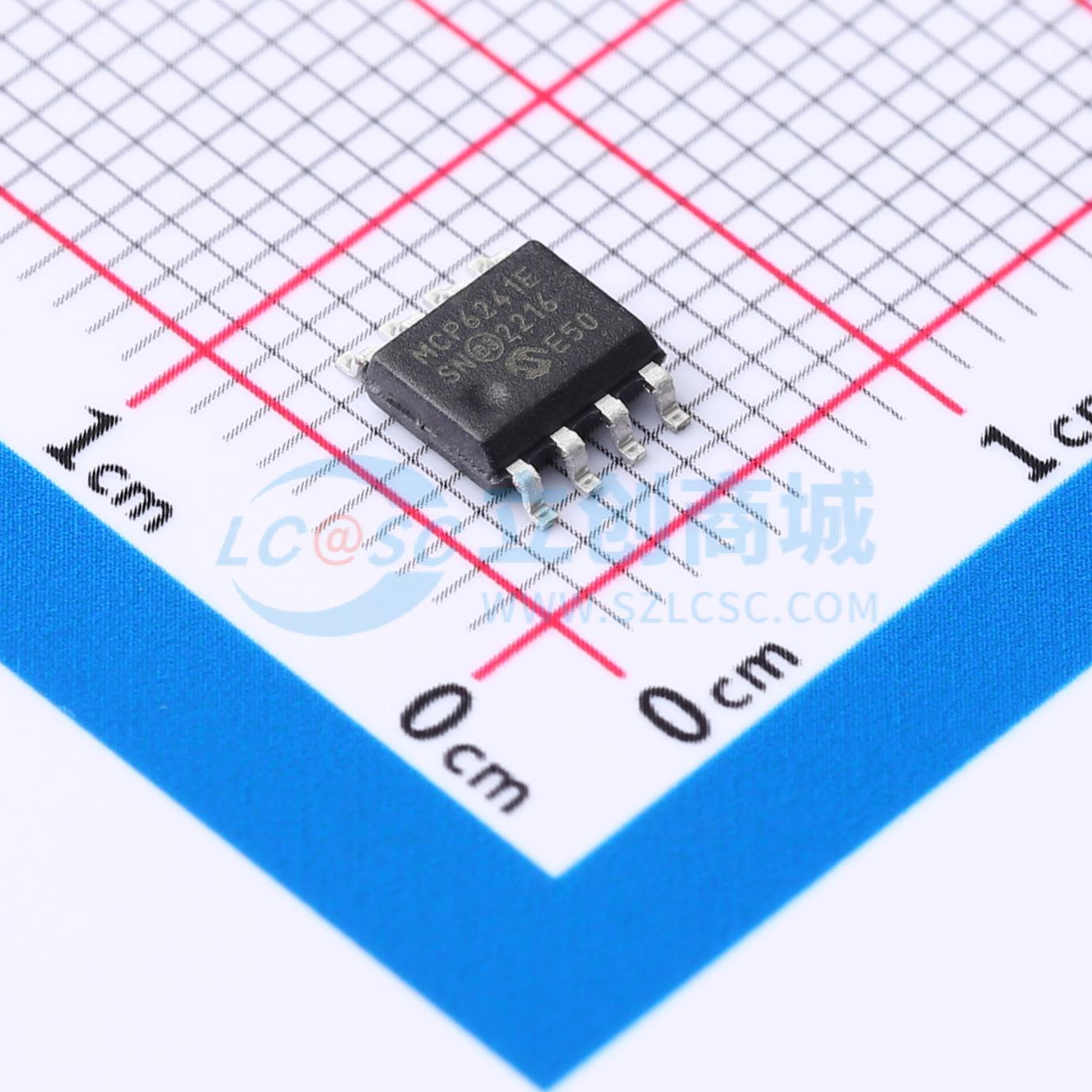 点击查看大图 MCP6241-E/SN实物图