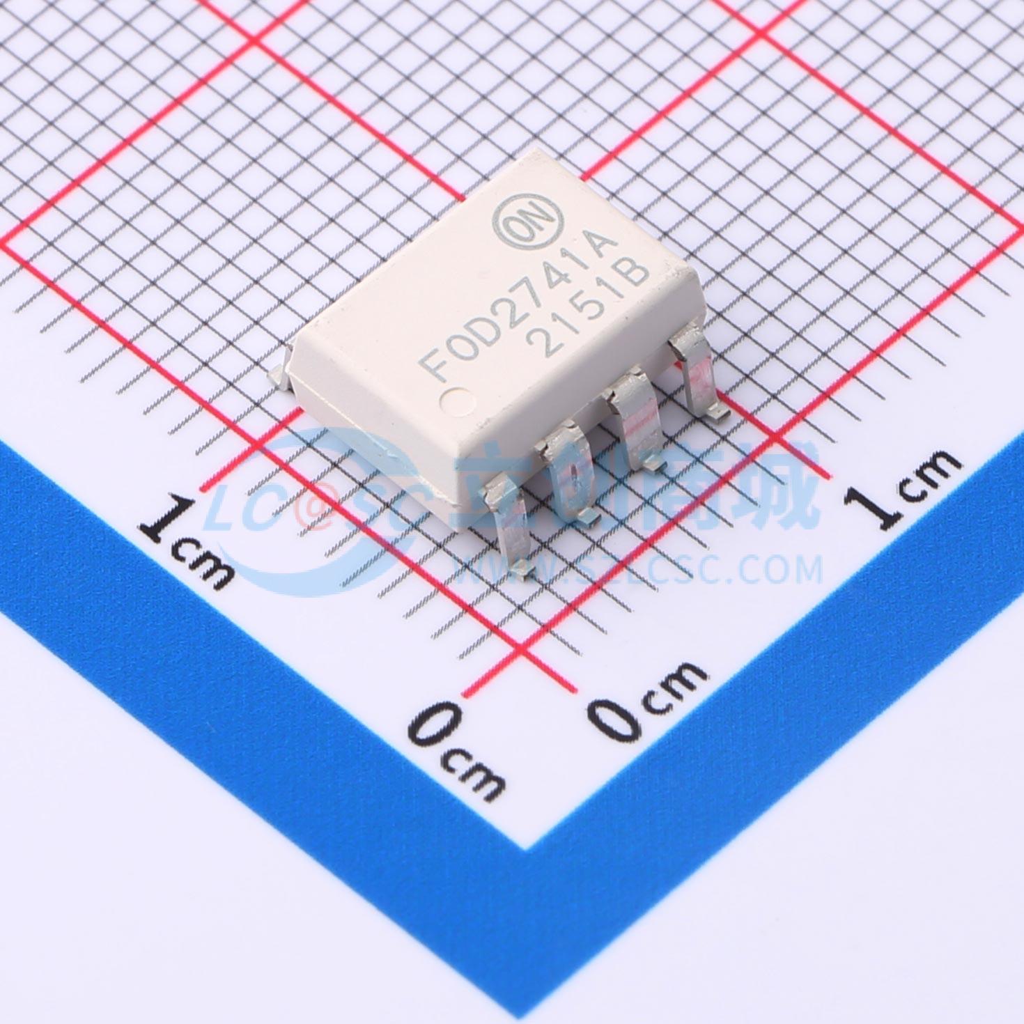 点击查看大图 FOD2741AS实物图