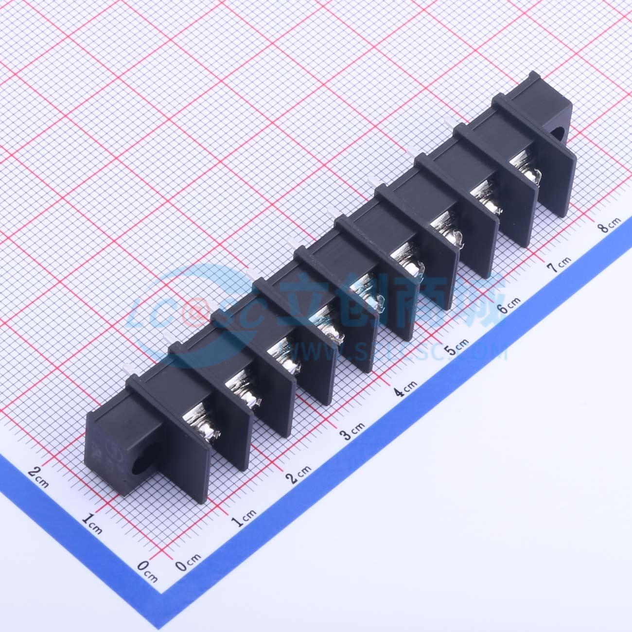 点击查看大图 KF25CM-7.62-9P实物图