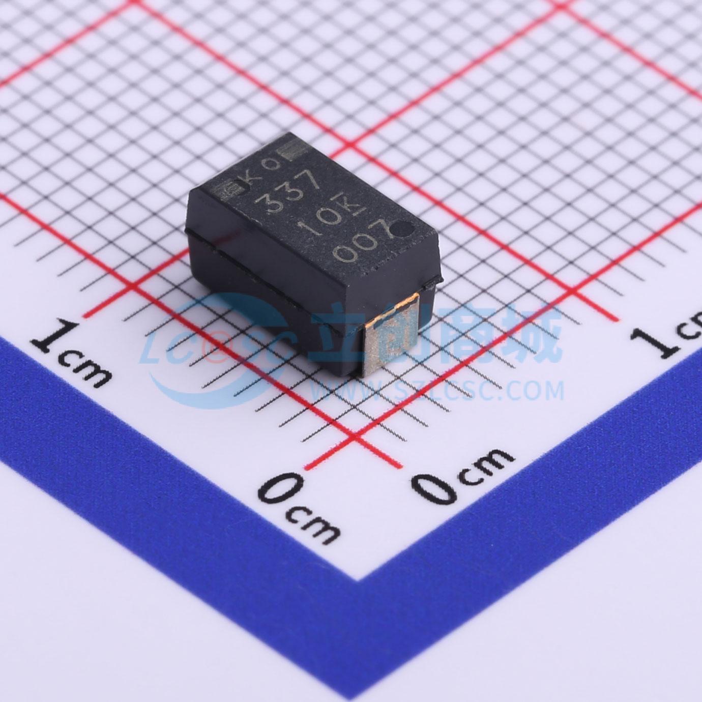 点击查看大图 T530X337M010ATE010实物图