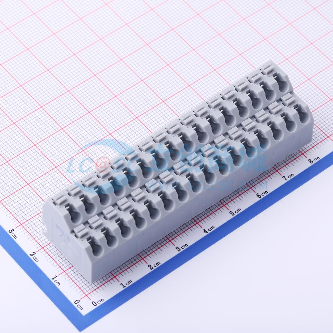 点击查看大图 KF250T-5.0-2*16P实物图