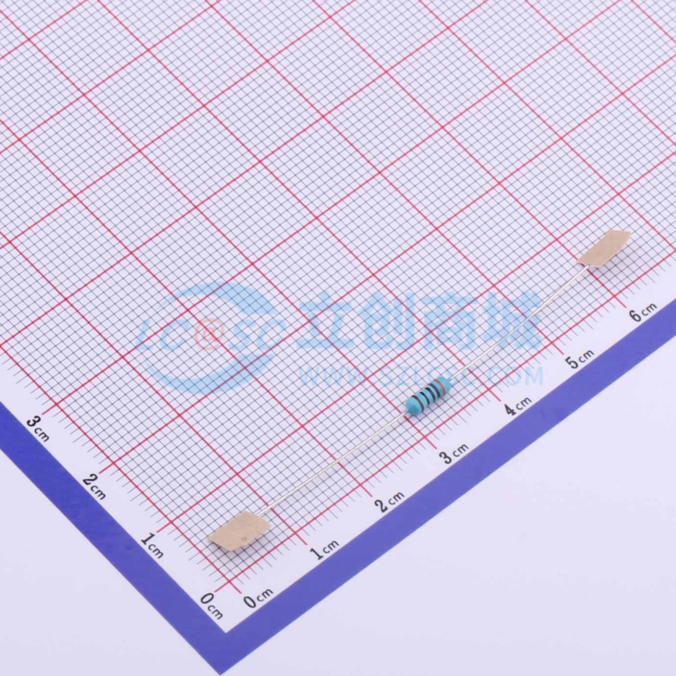 MF1/4W-300Ω±1%T52实物图