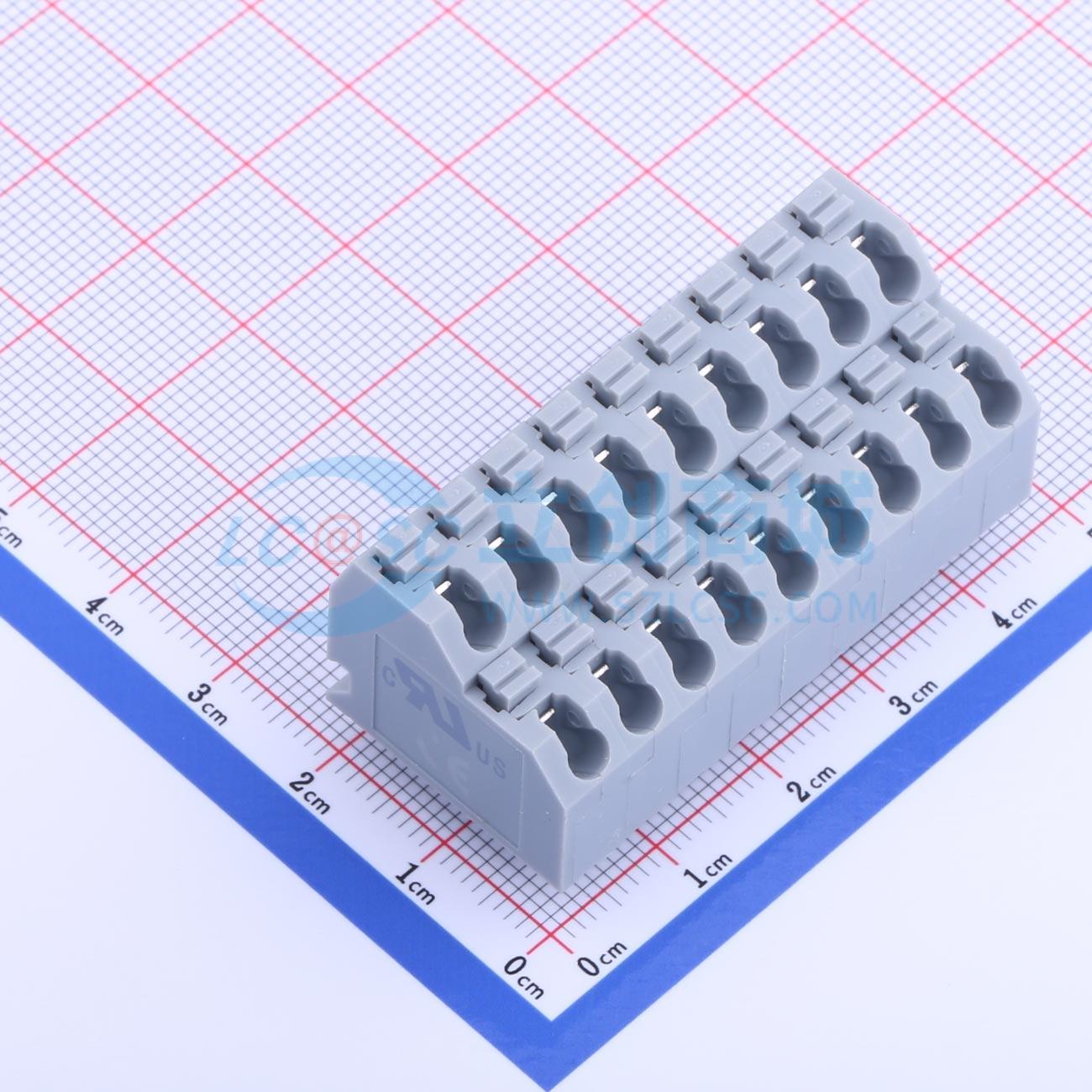 点击查看大图 KF250T-5.0-2*9P实物图
