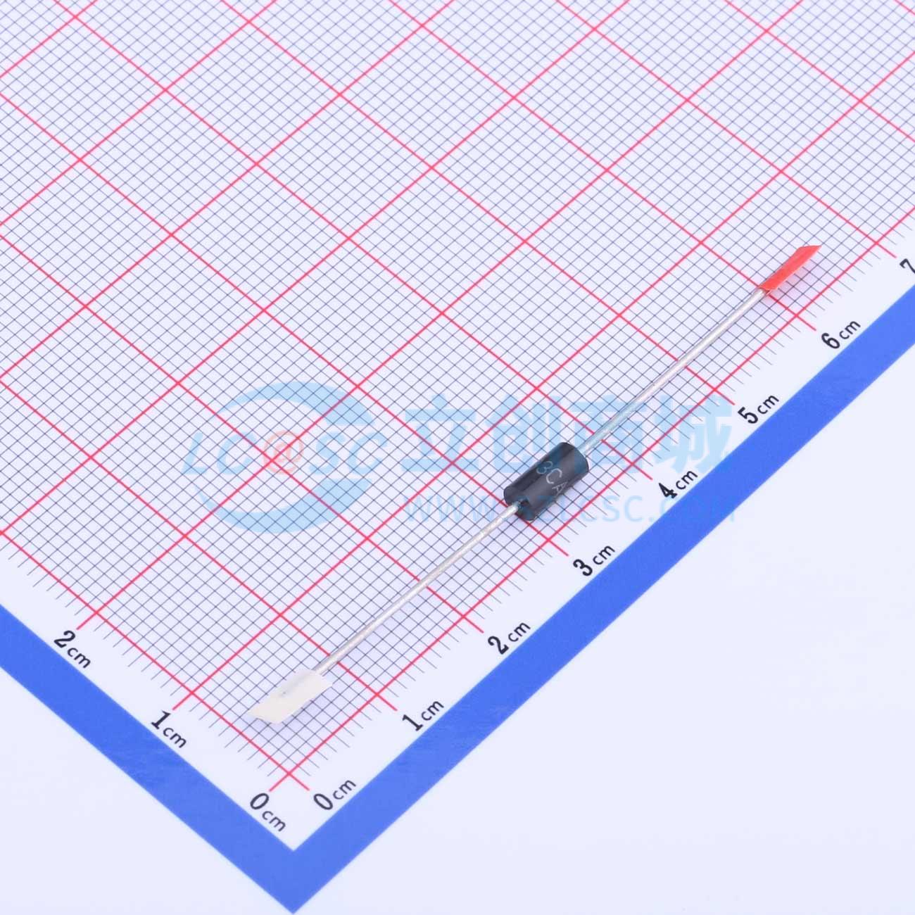 点击查看大图 P6KE33CA实物图