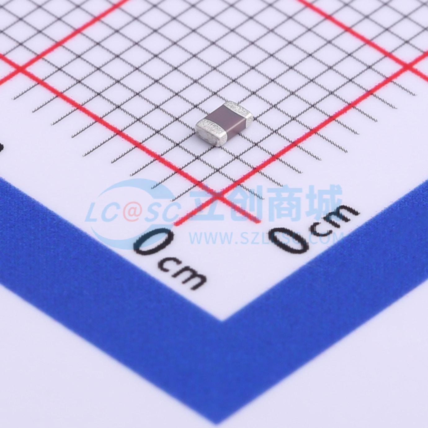 点击查看大图 GRM2165C1H300JZ01D实物图