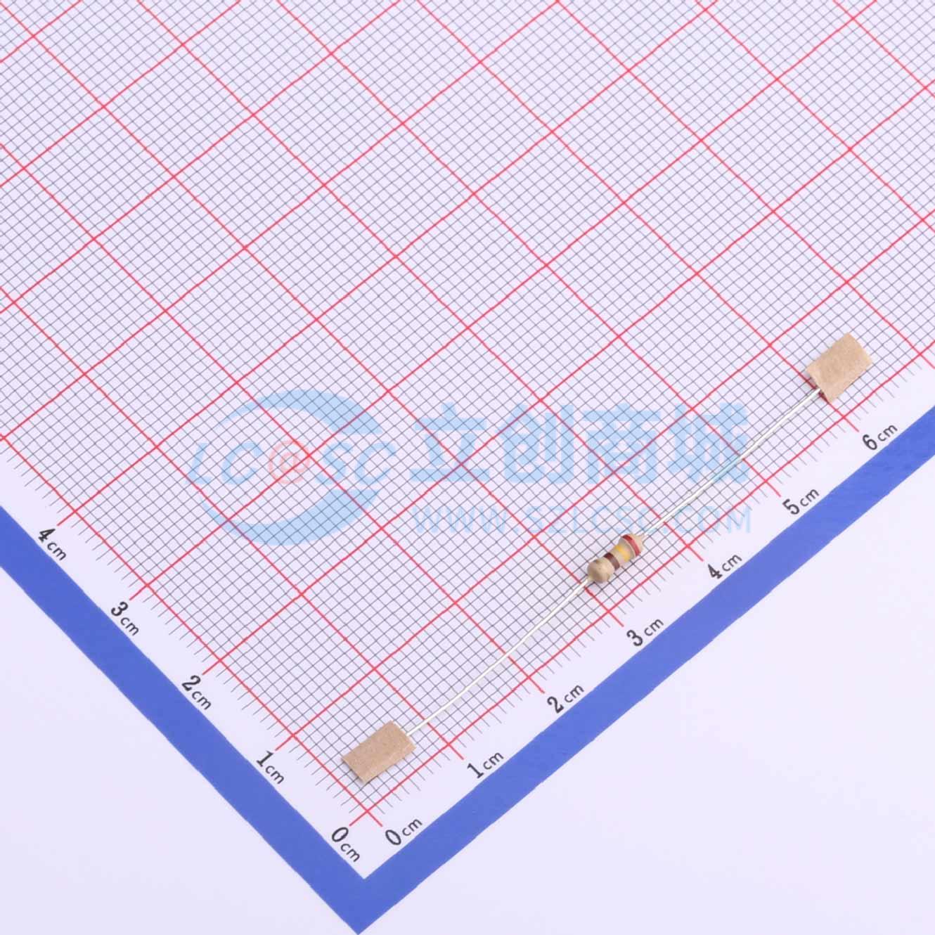 CF1/4W-240Ω±5%T52实物图