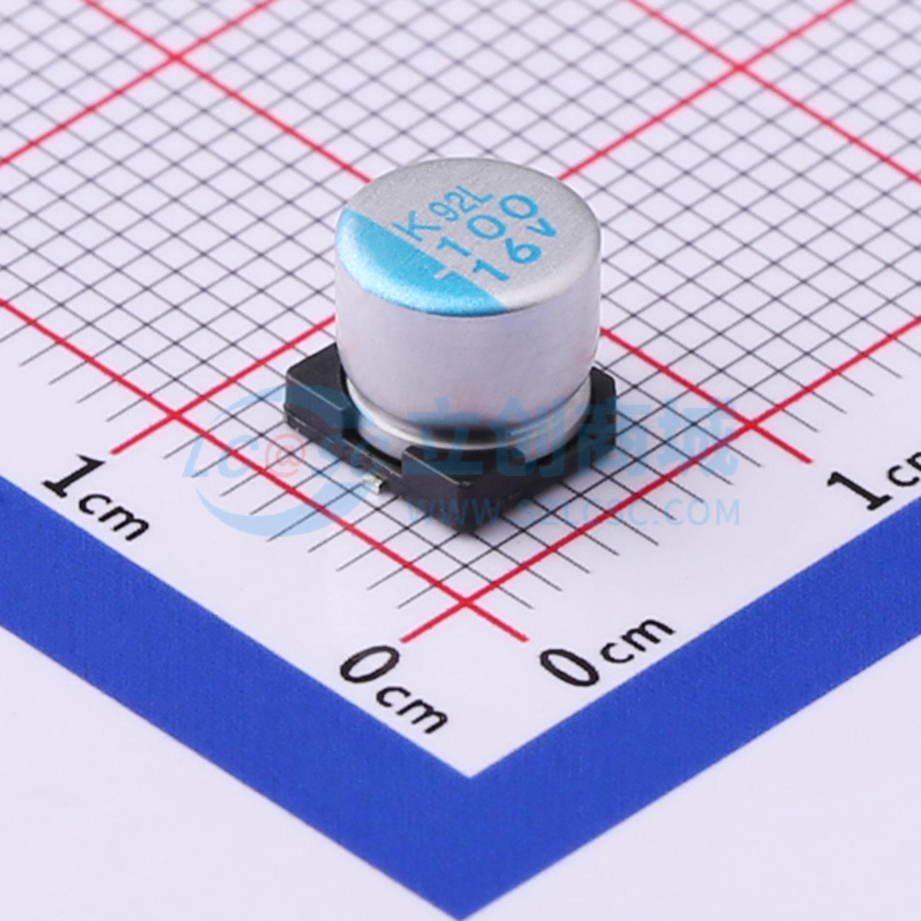 点击查看大图 APXK160ARA101MF61G实物图