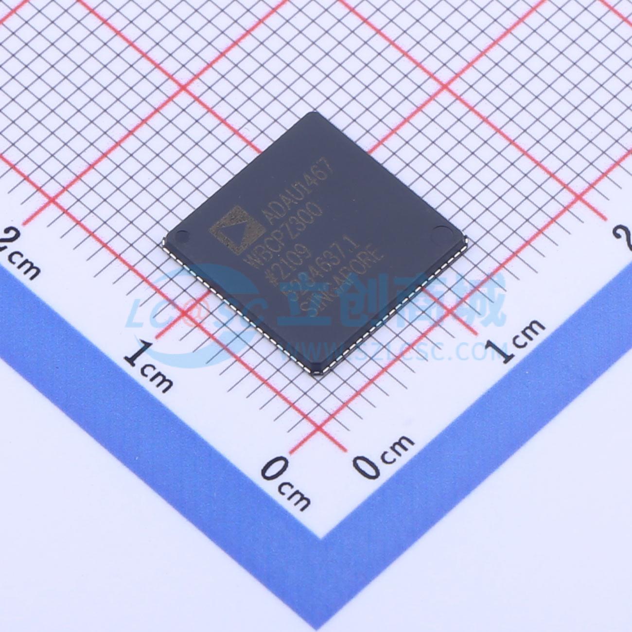 点击查看大图 ADAU1467WBCPZ300实物图