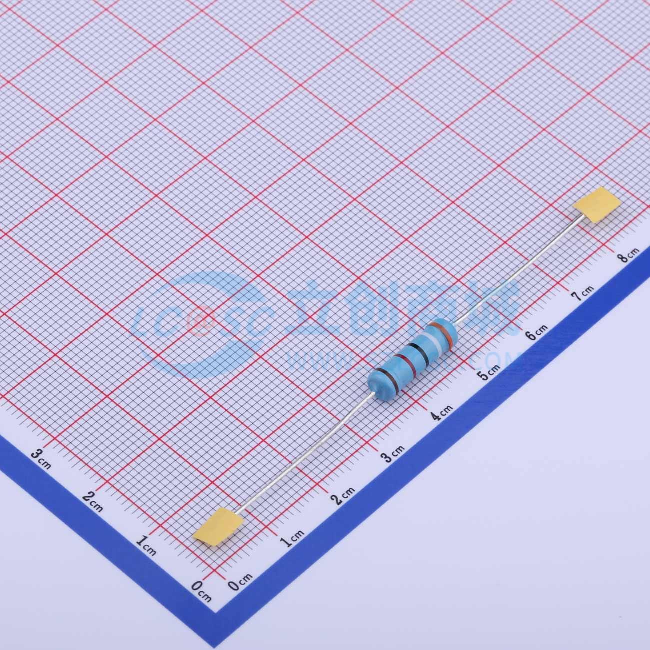 点击查看大图 MF3WS-39KΩ±1%T实物图