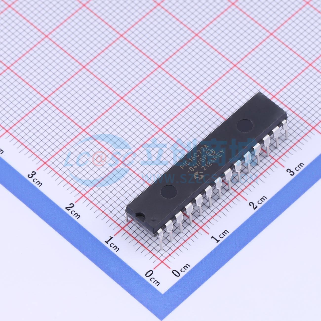 点击查看大图 PIC16C72A-04I/SP实物图