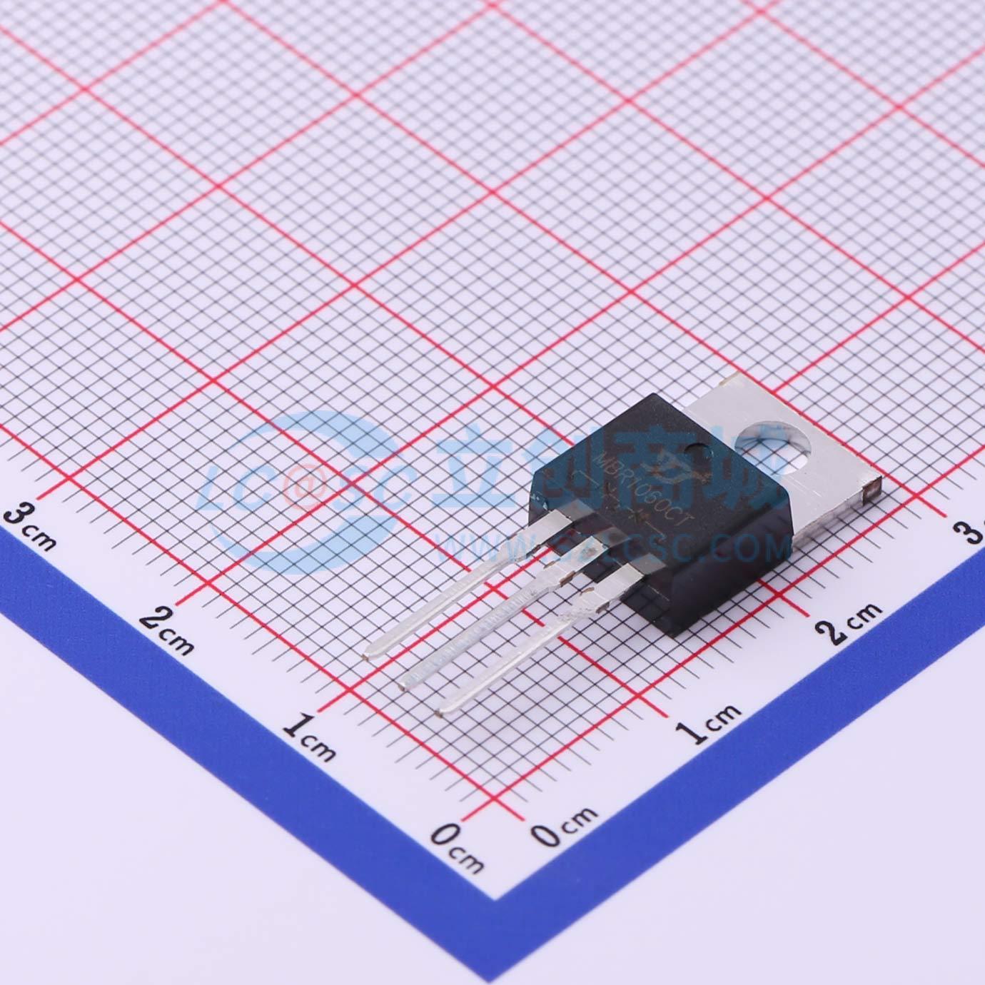 点击查看大图 MBR1060CT实物图
