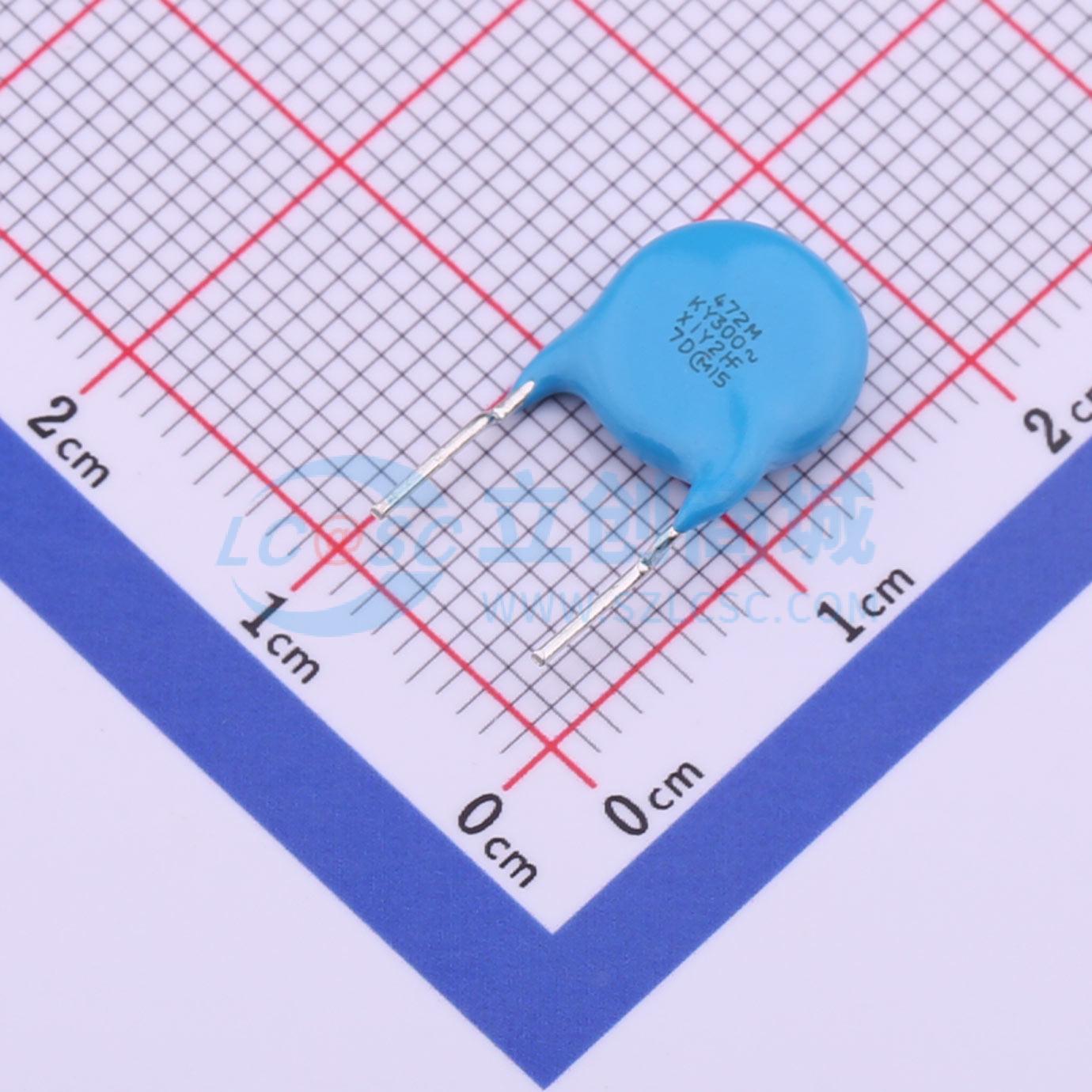 点击查看大图 DE2E3KY472MB3BU02F实物图