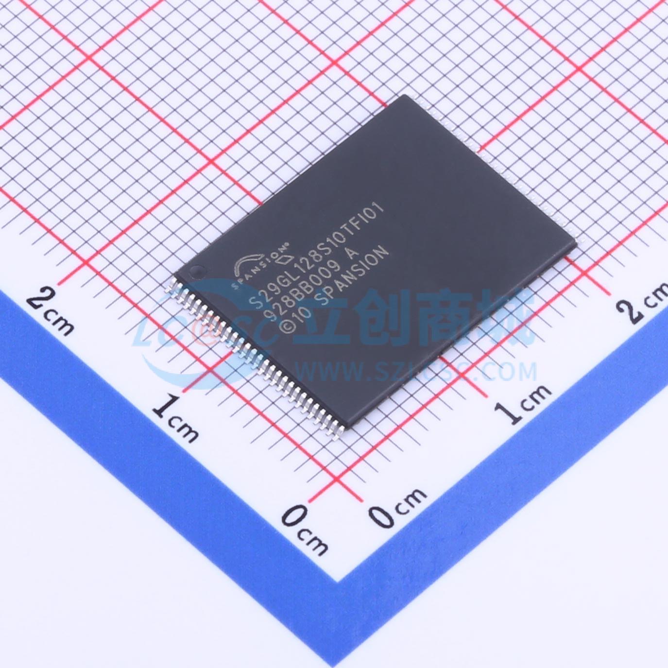 点击查看大图 S29GL128S10TFI010实物图