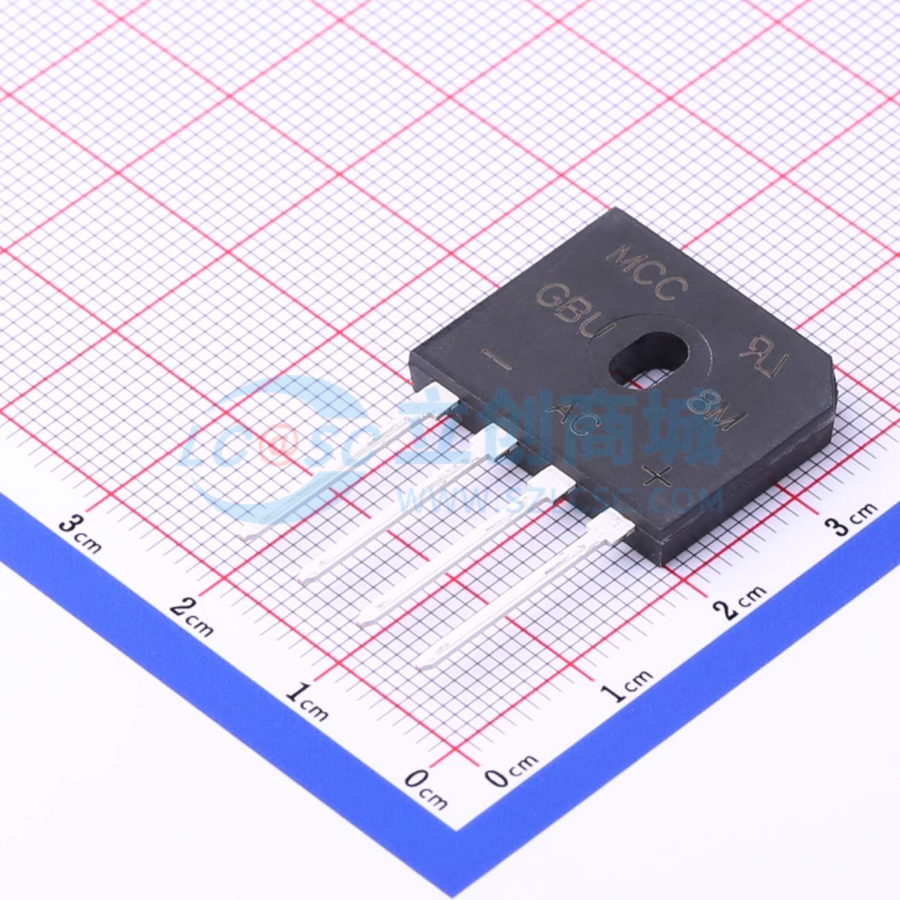 点击查看大图 GBU8M-BP实物图