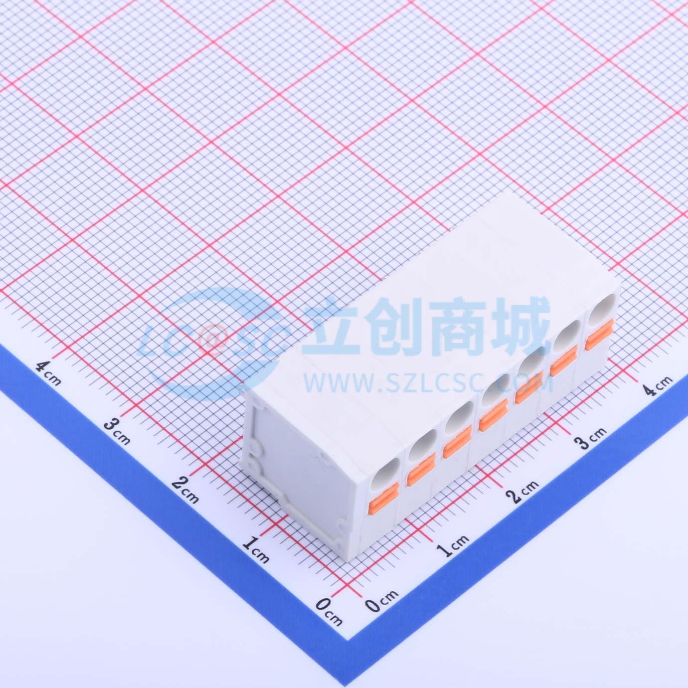 点击查看大图 KF239-5.08-7P实物图