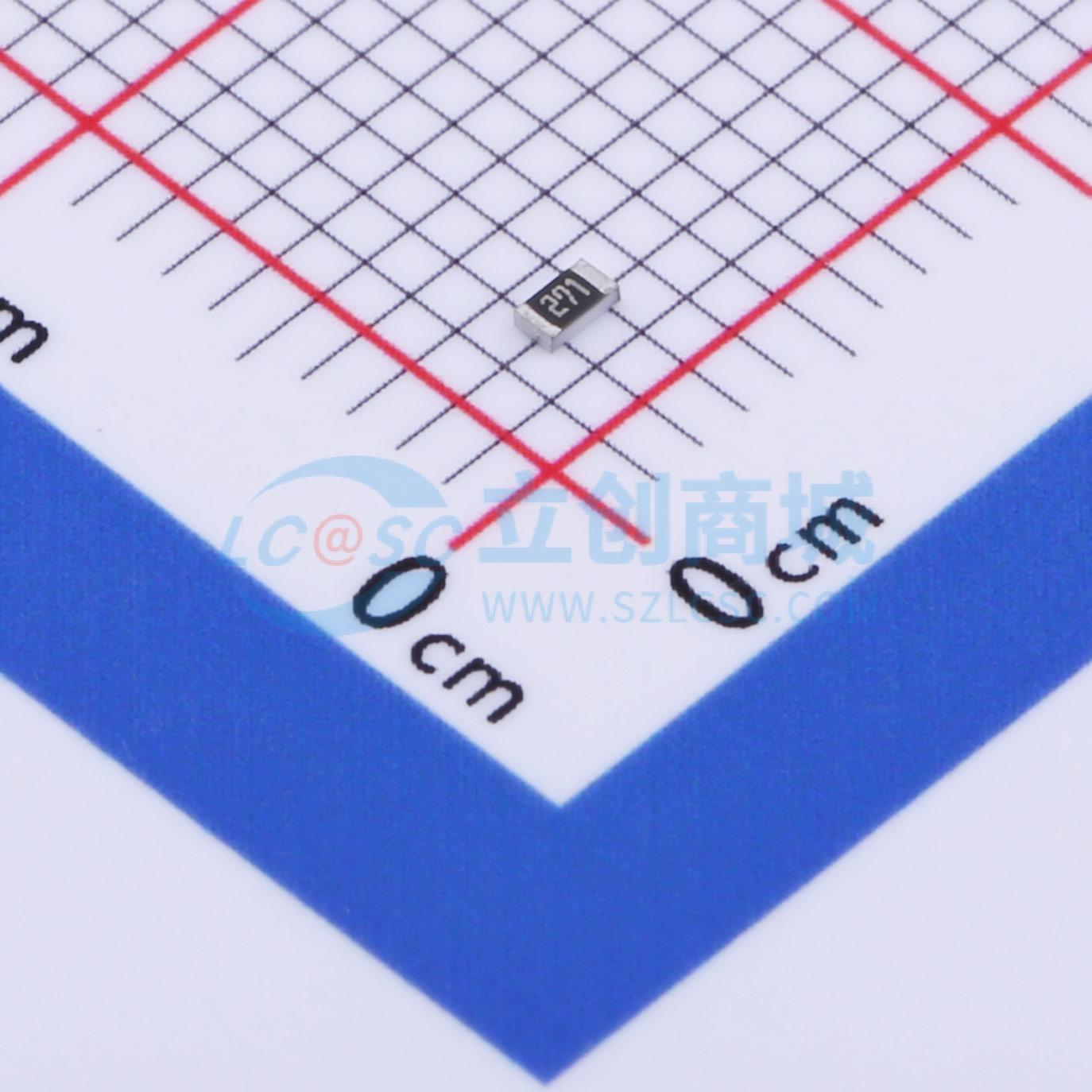 点击查看大图 CR0603F270RP05Z实物图