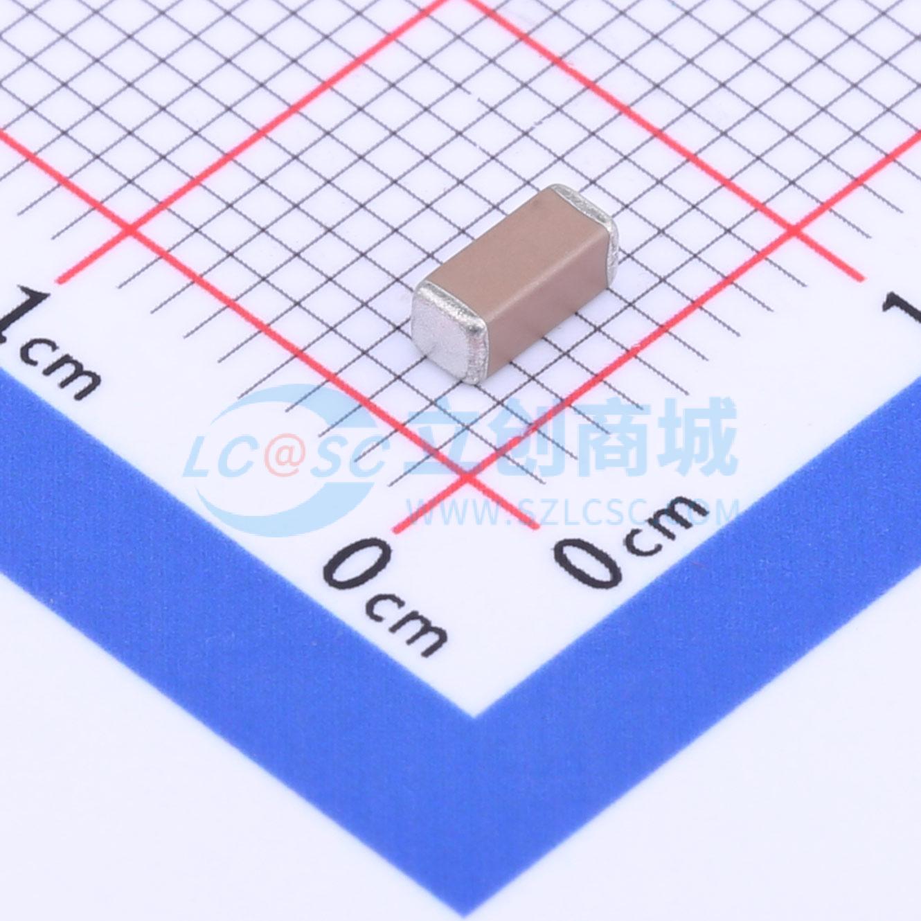 点击查看大图 C1808X102K302TF实物图