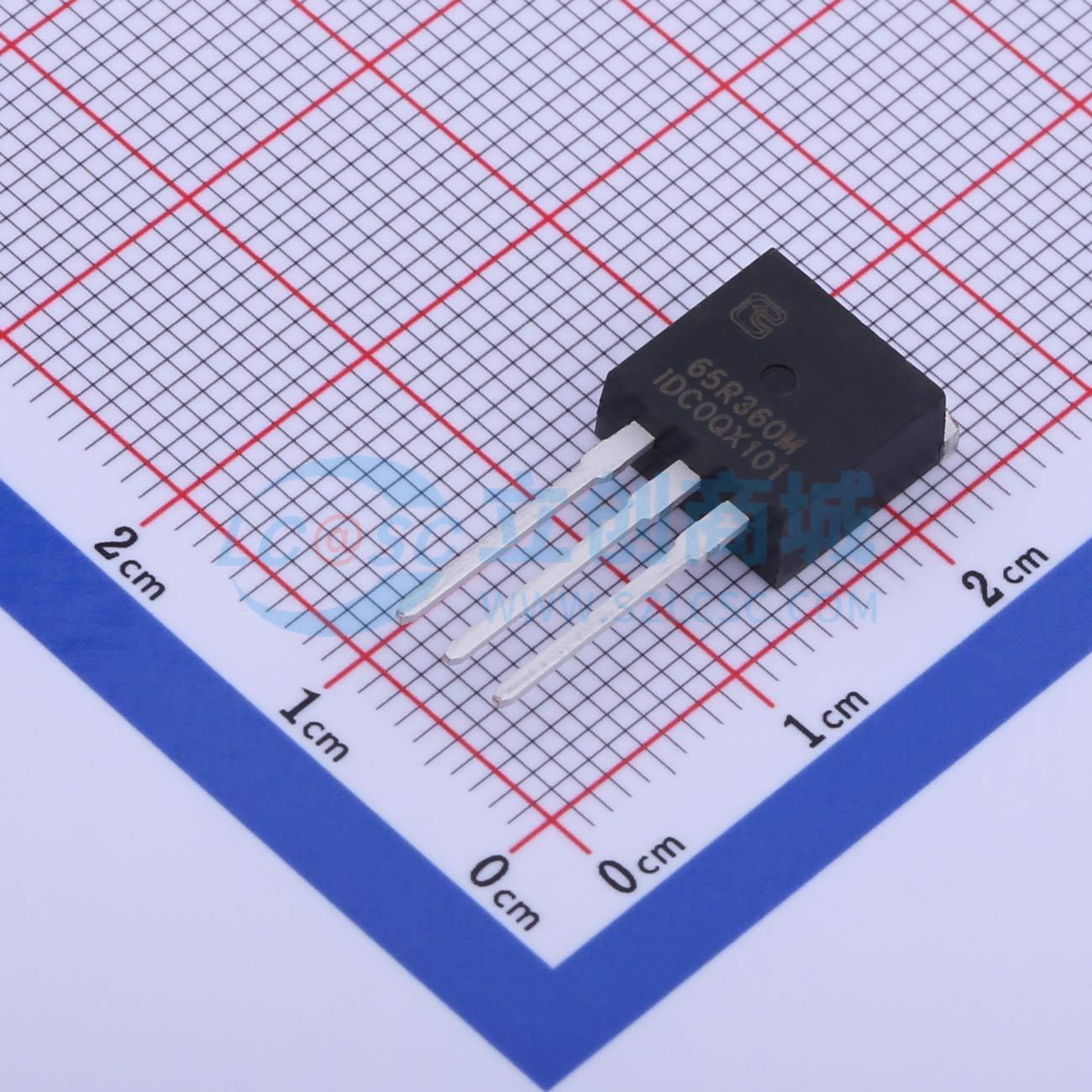 点击查看大图 TPC65R360M实物图