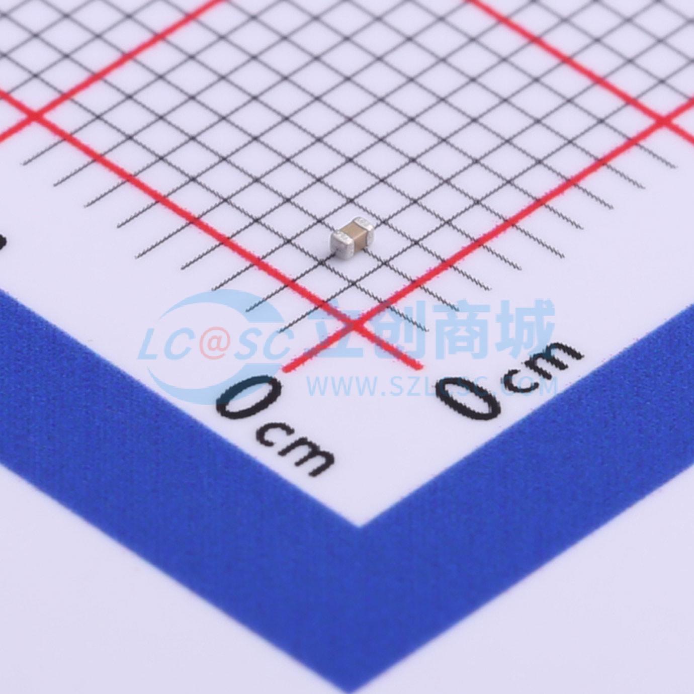 点击查看大图 CC0402MRX7R6BB222实物图